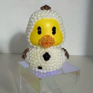 Disney Olaf Frozen Rubber duck rhinestone Bling Cruise Jeep Cheer